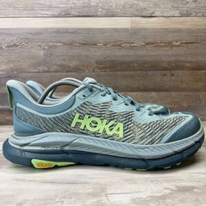 HOKA One One Mafate Speed 4 Men's 10.5D Blue Trail Running Shoes Sneakers 112993